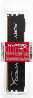 Модуль памяти KINGSTON HyperX FURY Black Series HX318C10FB/8 DDR3 - 8Гб 1866, DIMM, Ret