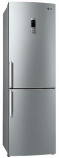 Холодильник LG GA-B489ZVCK, двухкамерный, серебристый