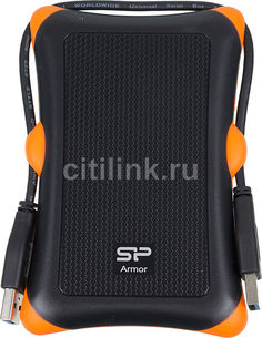 Внешний жесткий диск SILICON POWER Armor A30 SP020TBPHDA30S3K, 2Тб, черный