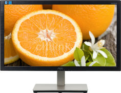 Монитор ЖК AOC i2276Vw(/01) 21.5&quot;, черный и серебристый