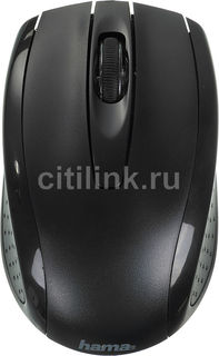 Мышь HAMA AM-5400 оптическая проводная USB, черный [00086560]