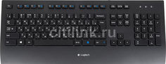 Клавиатура LOGITECH K280e, USB, черный [920-005215]