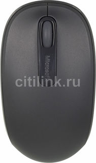 Мышь MICROSOFT Mobile Mouse 1850 оптическая беспроводная USB, черный [u7z-00004]