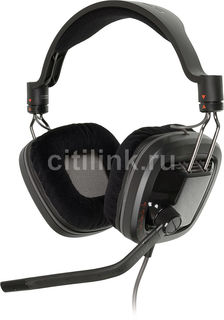 Наушники с микрофоном PLANTRONICS Gamecom 388, мониторы, черный [201260-05]