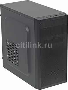 Корпус mATX ACCORD A-08B, Mini-Tower, без БП, черный