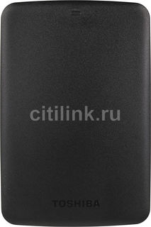 Внешний жесткий диск TOSHIBA Canvio Basics HDTB310EK3AA, 1Тб, черный