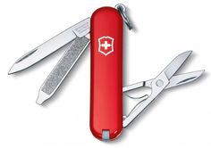 Складной нож VICTORINOX Classic, 7 функций, 58мм, красный [0.6223.b1]