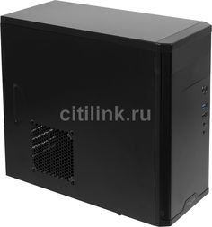 Корпус mATX FRACTAL DESIGN Core 1100, Mini-Tower, без БП, черный