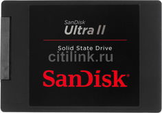 SSD накопитель SANDISK Ultra II SDSSDHII-240G-G25 240Гб, 2.5&quot;, SATA III