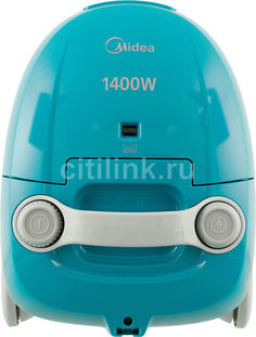 Пылесос MIDEA VCB33A1, 1400Вт, бирюзовый