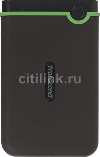 Внешний жесткий диск TRANSCEND StoreJet 25M3 TS2TSJ25M3, 2Тб, серый