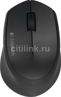 Мышь LOGITECH M280 оптическая беспроводная USB, черный [910-004287]