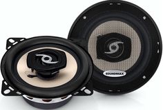 Колонки автомобильные SOUNDMAX SM-CSA402, коаксиальные, 100Вт