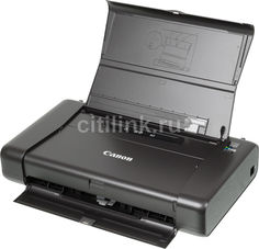 Принтер струйный CANON Pixma IP110, струйный, цвет: черный (аккумулятор в комплекте) [9596b029]