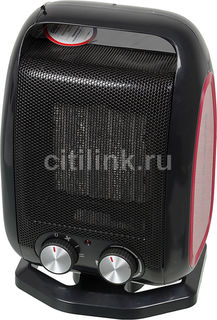 Тепловентилятор POLARIS PCDH-2018, 1800Вт, черный, красный