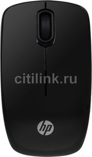 Мышь HP z3200 оптическая беспроводная USB, черный [j0e44aa]