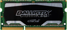 Модуль памяти CRUCIAL Ballistix Sport BLS8G3N18AES4CEU DDR3L - 8Гб 1866, SO-DIMM, Ret