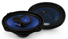 Колонки автомобильные SOUNDMAX SM-CSE693, коаксиальные, 220Вт