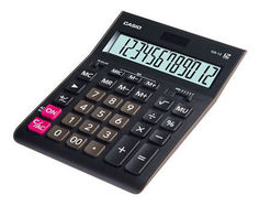 Калькулятор CASIO GR-12, 12-разрядный, черный