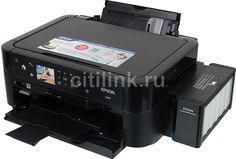 МФУ струйный EPSON L850, A4, цветной, струйный, черный [c11ce31402]