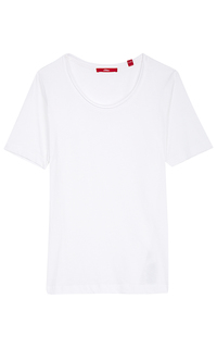 Женская белая футболка S.Oliver Casual Women