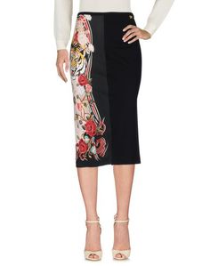Юбка длиной 3/4 Class Roberto Cavalli