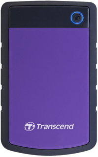 Внешний жесткий диск Transcend StoreJet 2TB 2.5" (черный, фиолетовый)