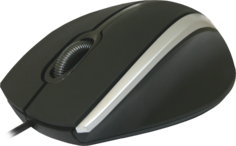 Мышь Defender MM-340 (черно-серый)