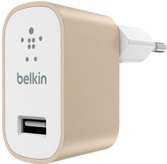 Сетевое зарядное устройство Belkin F8M731vfGLD (золотой)