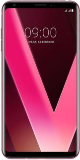 Мобильный телефон LG V30+ (малиновая роза)