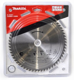 Диск Makita Standart D-45967 пильный по дереву, 235x2.4x30mm, 60 зубьев