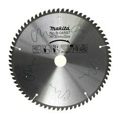 Диск Makita B-04597 пильный по дереву 260x30mm, 70 зубьев