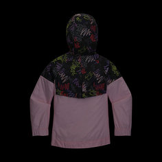 Куртка с принтом для девочек школьного возраста Nike Sportswear Windrunner