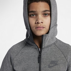 Худи с молнией во всю длину для мальчиков школьного возраста Nike Sportswear Tech Fleece Windrunner