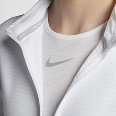 Женская футболка для гольфа с молнией до середины груди Nike Dry
