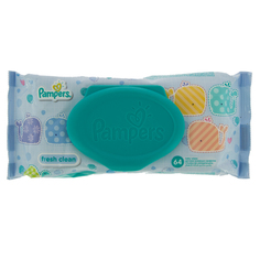 Салфетки детские `PAMPERS` FRESH CLEAN  64 шт