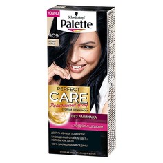 Краска для волос `PALETTE` PERFECT CARE тон 909 (Иссиня-черный)