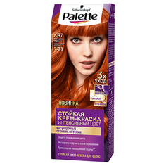 Крем-краска для волос `PALETTE` тон KR7 (Роскошный медный)
