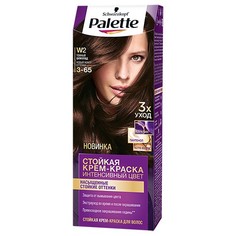 Крем-краска для волос `PALETTE` тон W2 (Темный шоколад) 50 мл