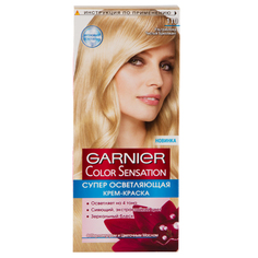 Краска для волос `GARNIER` `COLOR SENSATION` тон 110 (УльтраБлонд Чистый Бриллиант)