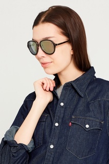 Черепаховые солнцезащитные очки Linda Farrow x Phillip Lim