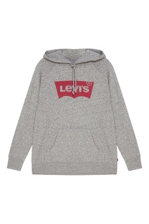 Серое худи с логотипом GRAPHIC SPORT HOODIE Levis