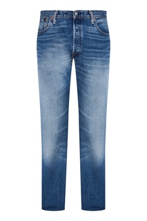 Прямые джинсы с потертостями 501® Levi’s®ORIGINAL FIT Levis