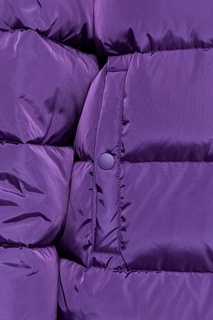 Фиолетовый пуховик oversize Balenciaga