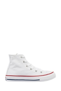 Белые кеды с высоким верхом Converse