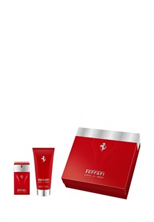 Набор парфюмерный Ferrari Cavallino «MAN in RED» Туалетная вода 50 мл + Гель для душа 200 мл