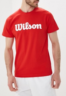 Футболка спортивная Wilson M SCRIPT COTTON TEE