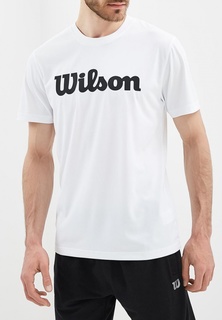 Футболка спортивная Wilson M UWII SCRIPT TECH TEE