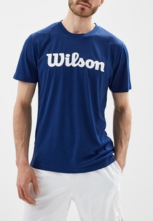 Футболка спортивная Wilson M UWII SCRIPT TECH TEE