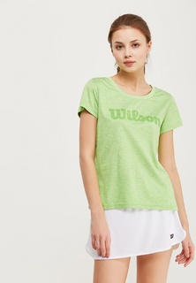 Футболка спортивная Wilson W UWII SCRIPT TECH TEE